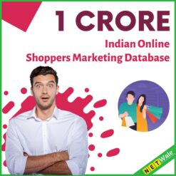 1 Crore Indian shoppers database