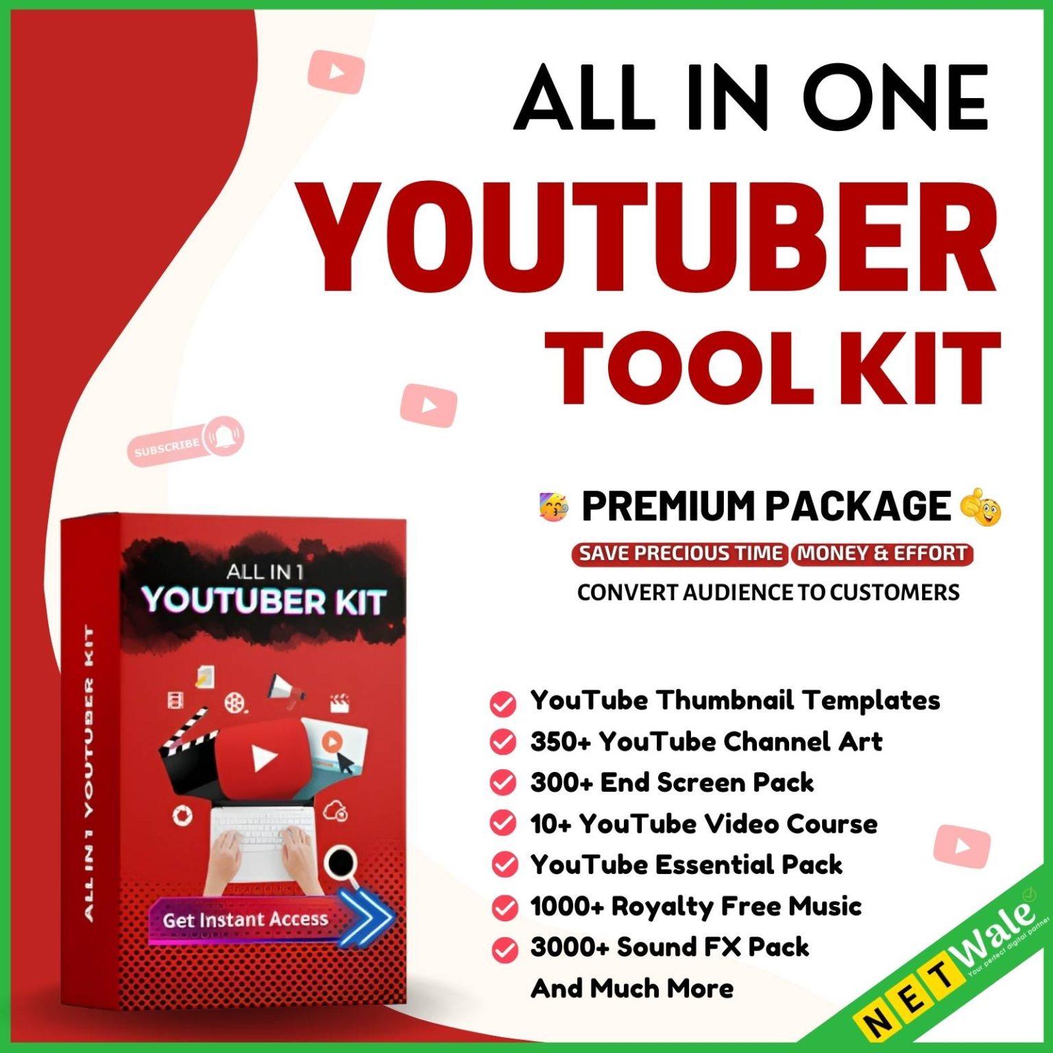 All in one Youtuber Tool Kit