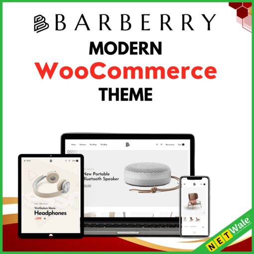 Barberry - Modern WooCommerce Theme