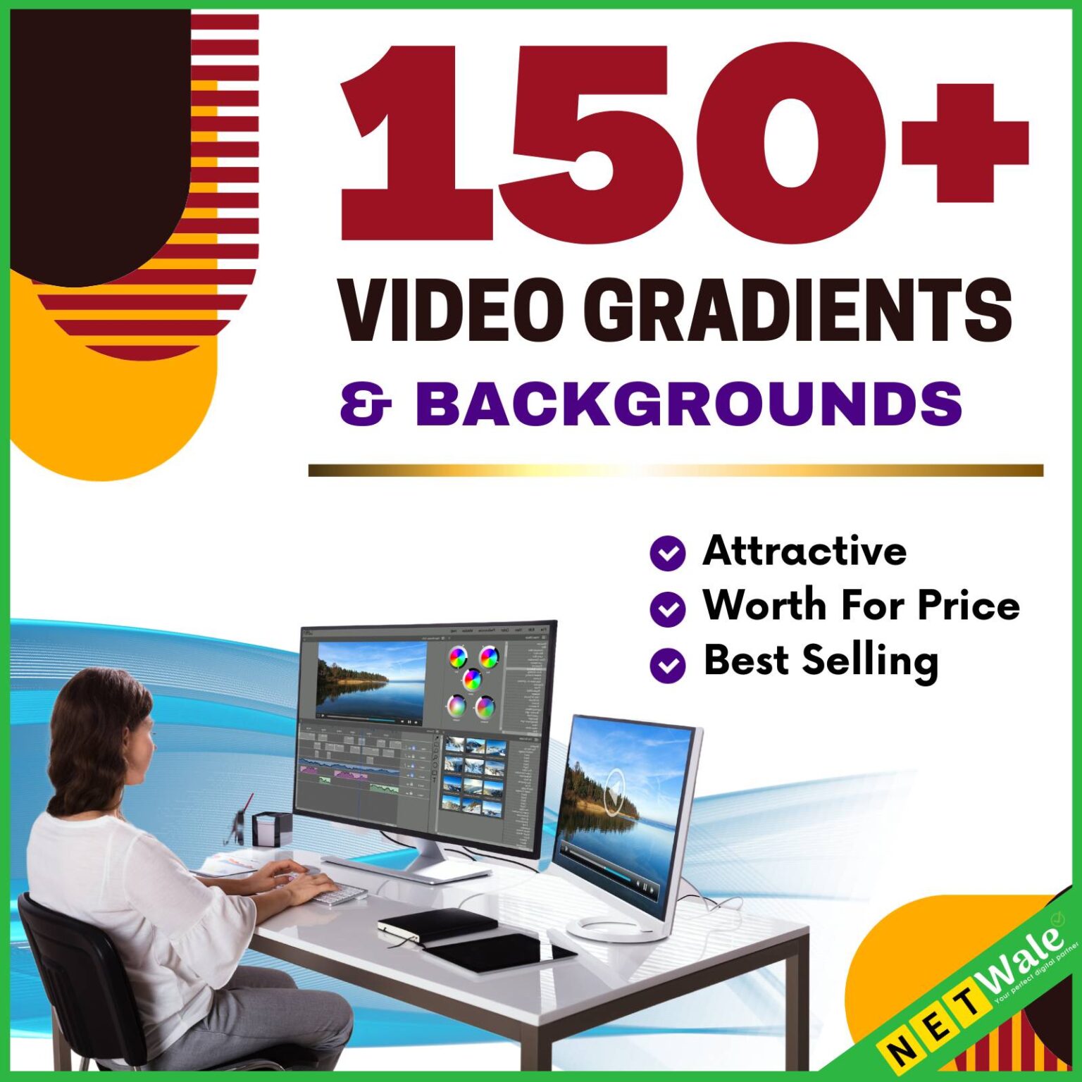 150+ Video Gradients & Backgrounds