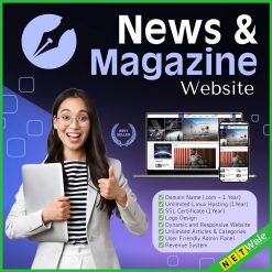 News and Magazine Website
