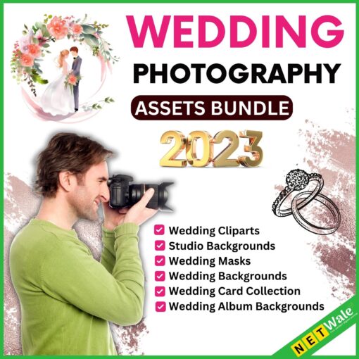 Wedding Photography Assets Bundle - 2023