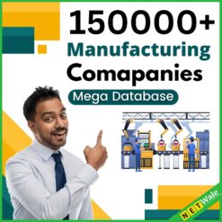 150000+ Manufacturing Companies Mega Database