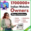 1700000+ Indian Website Owners Mega Database