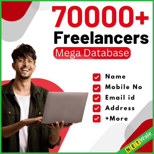 70000+ Freelancers Mega Database