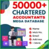 50000+ Chartered Accountants Mega Database