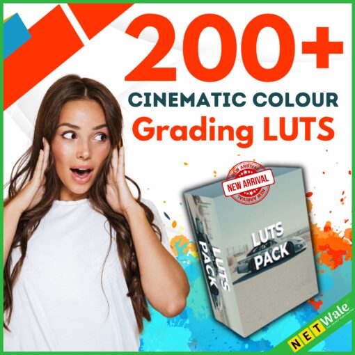 200+ Cinematic Colour Grading Luts