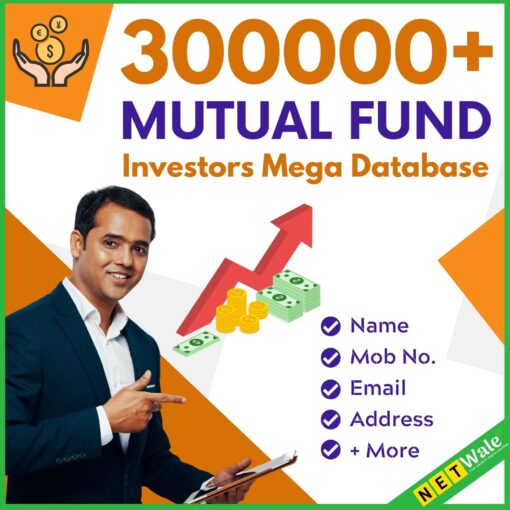 300000+ Mutual Fund Investors Mega Database