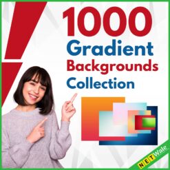1000 Gradient Backgrounds Collection