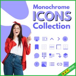 Monochrome Icons Collection