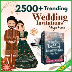 2500+ Trending Wedding Invitations Mega Pack