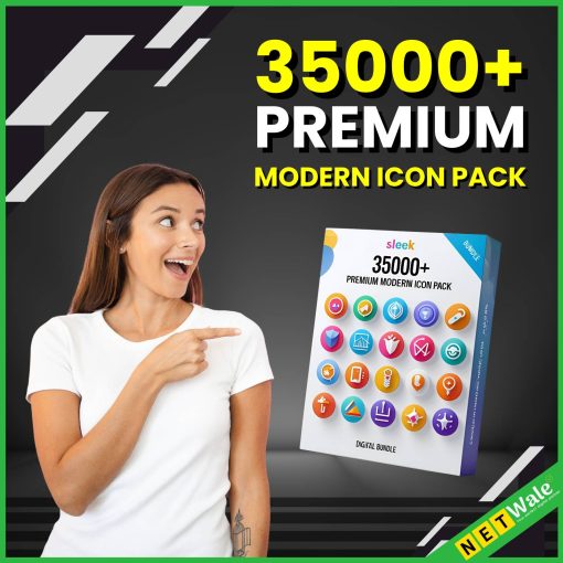 35000+ Premium Modern Icon pack