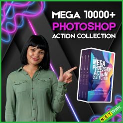 Mega 10000+ Photoshop Action Collection