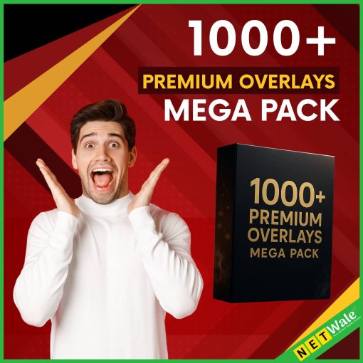 1000+ Premium Overlays Mega Pack