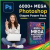 6000+ Mega Photoshop Shapes Power Pack