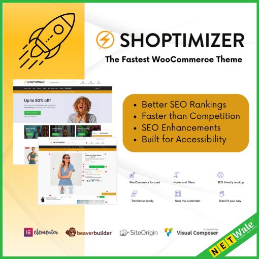 Shoptimizer - The Fastest WooCommerce Theme