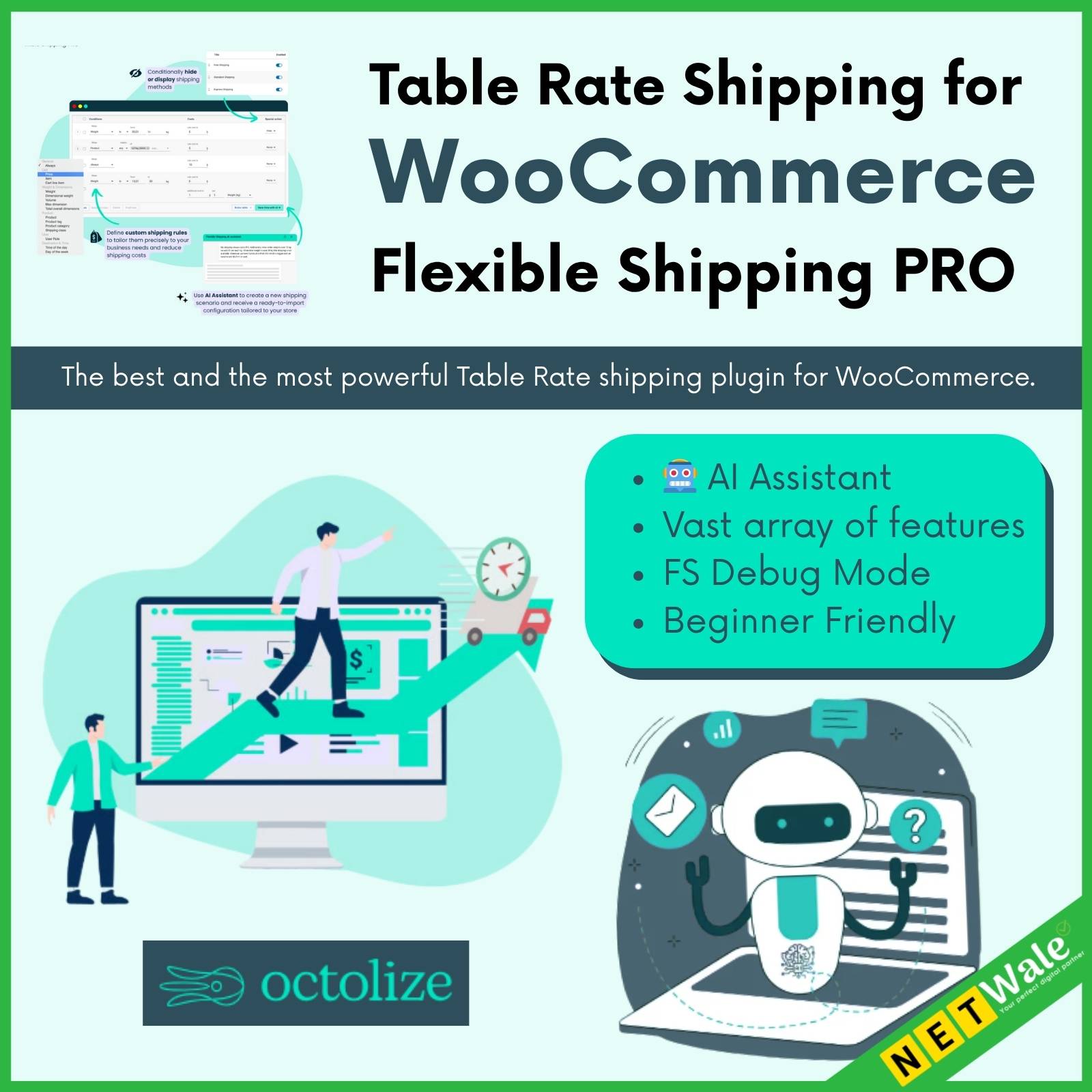 Table Rate Shipping for WooCommerce - Flexible Shipping PRO