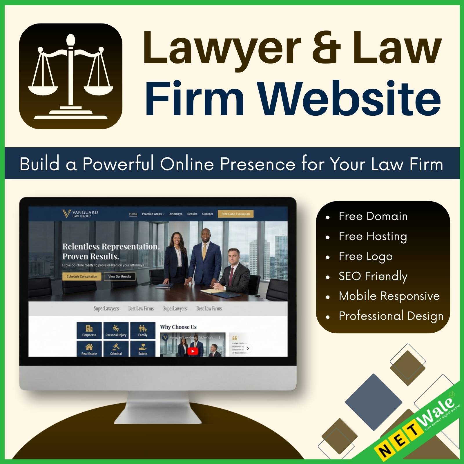 Lawyer and Law Firm Website