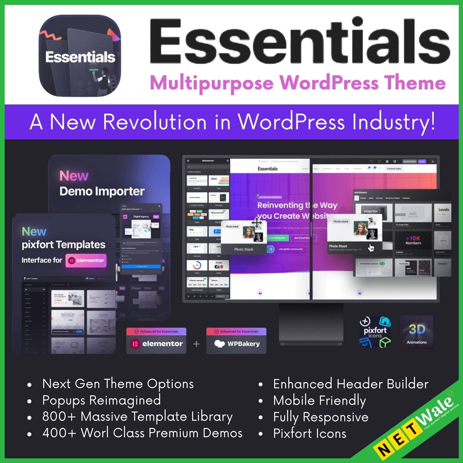 Essentials Multipurpose WordPress Theme