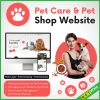 Pet Care and Pet Shop Website