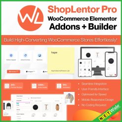 ShopLentor Pro – WooCommerce Elementor Addons + Builder