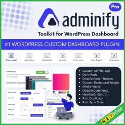 WP Adminify Pro – Toolkit for WordPress Dashboard