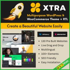 Xtra Multipurpose WordPress and WooCommerce Theme RTL