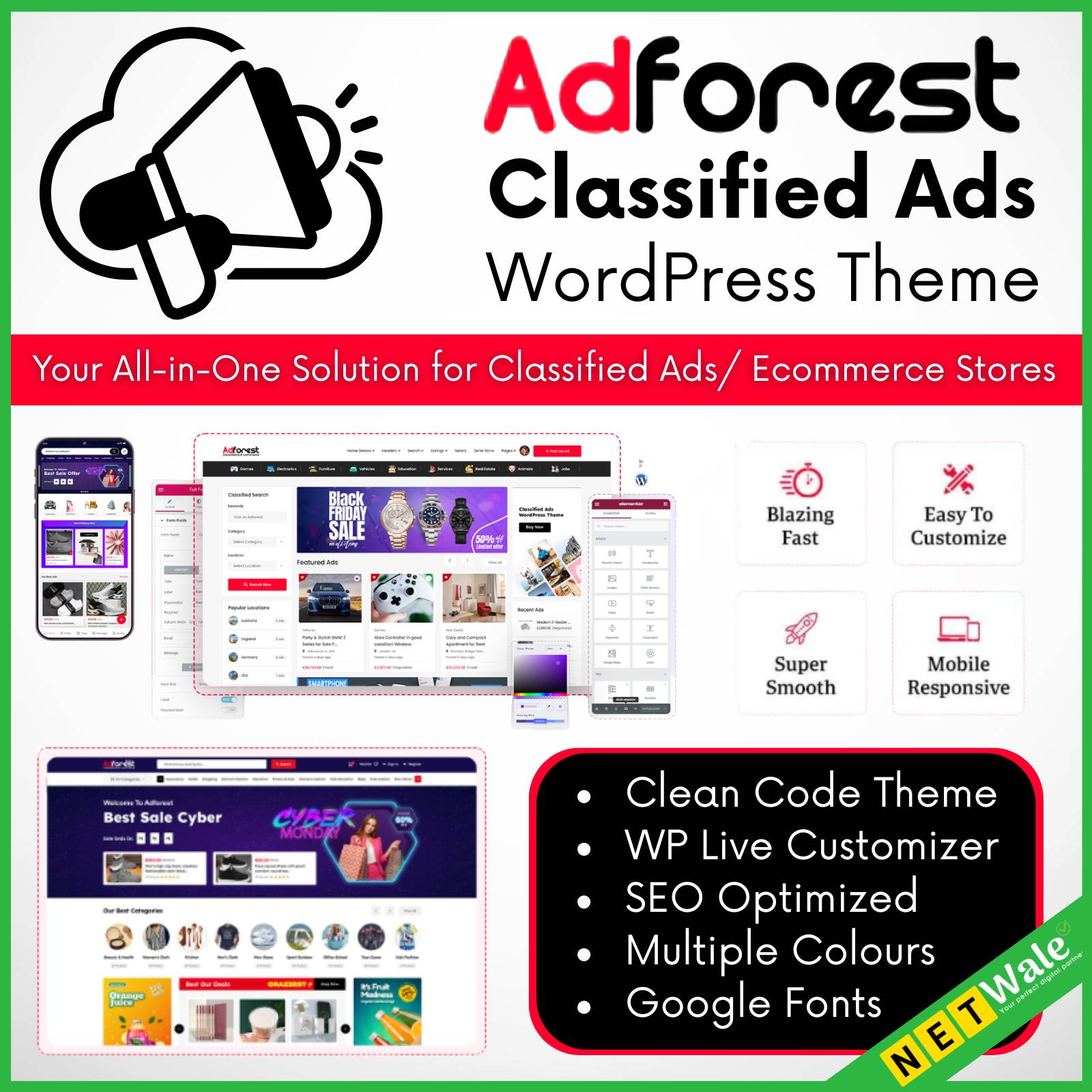 AdForest - Classified Ads WordPress Theme