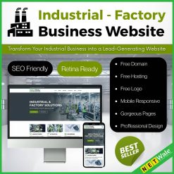 Industrial - Factory Business Website