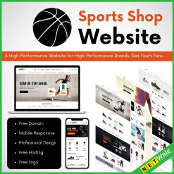 Sports Shop Website